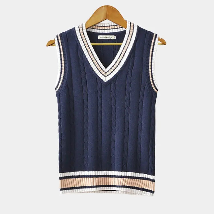 Tommy - Casual college-style vest