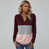 Casual V-neck Sweater - Marie - 5