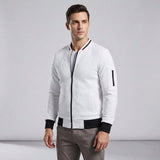 Casual jacket with arm zipper - Roberto - 8