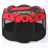 Cat Playpen Foldable Mesh Portable Pet Tent