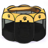 Cat Playpen Foldable Mesh Portable Pet Tent