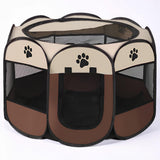 Cat Playpen Foldable Mesh Portable Pet Tent