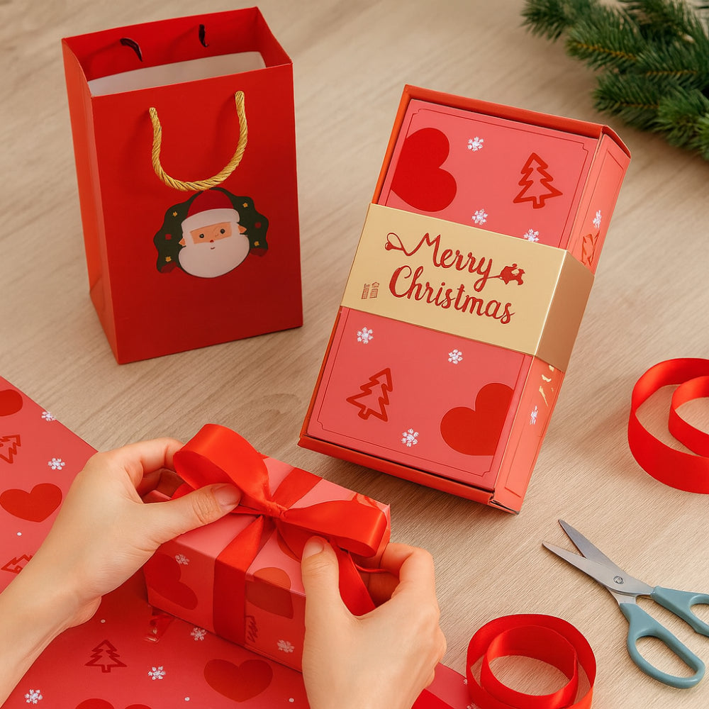 Celebration Gift Box Pop Up Surprise Card Set Message Holder