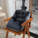 Thick Padded Chair Cushion with Lumbar Support Kalsten