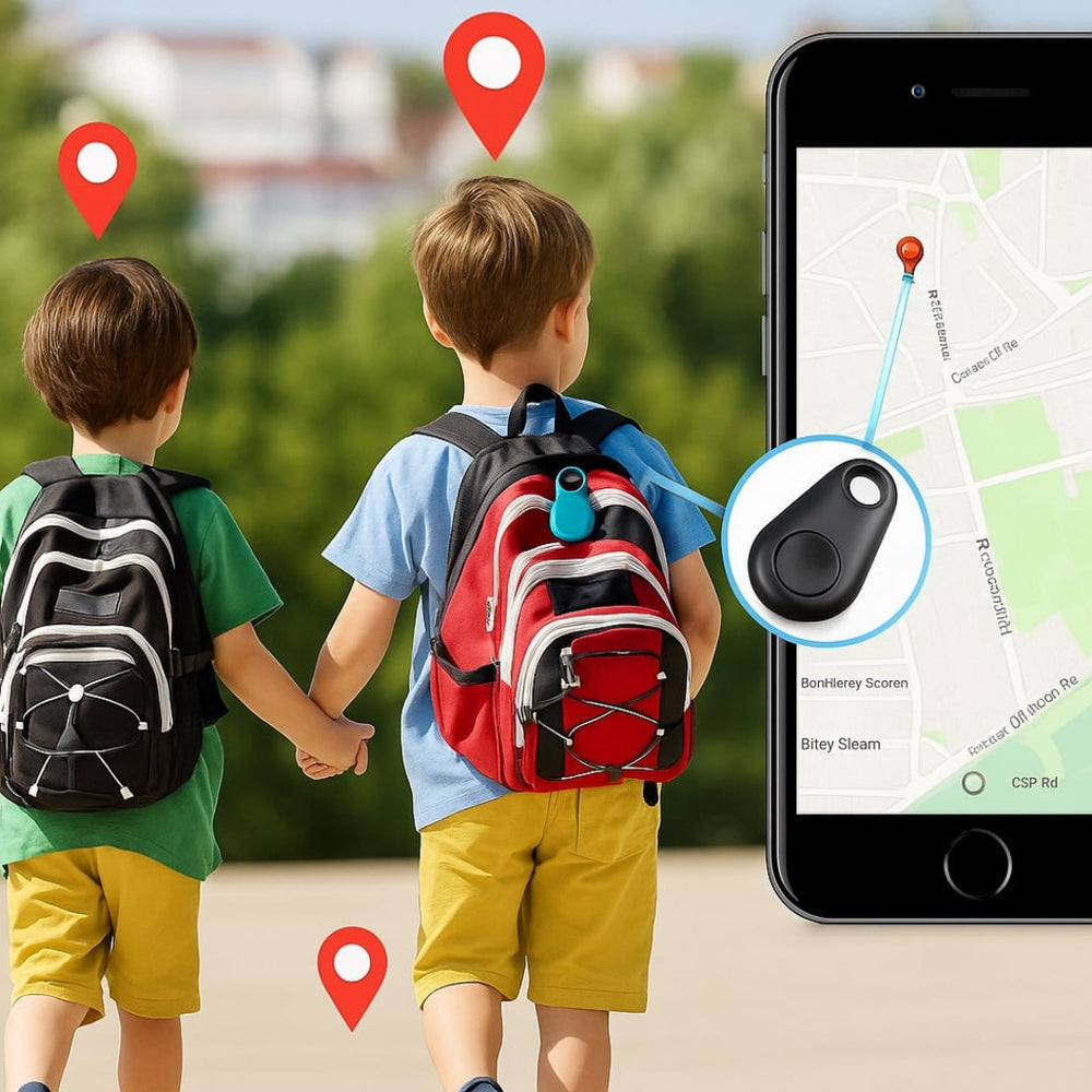 Bluetooth Key Finder - Never Lose Keys & Items Again - 2-Pack Smart Tracker