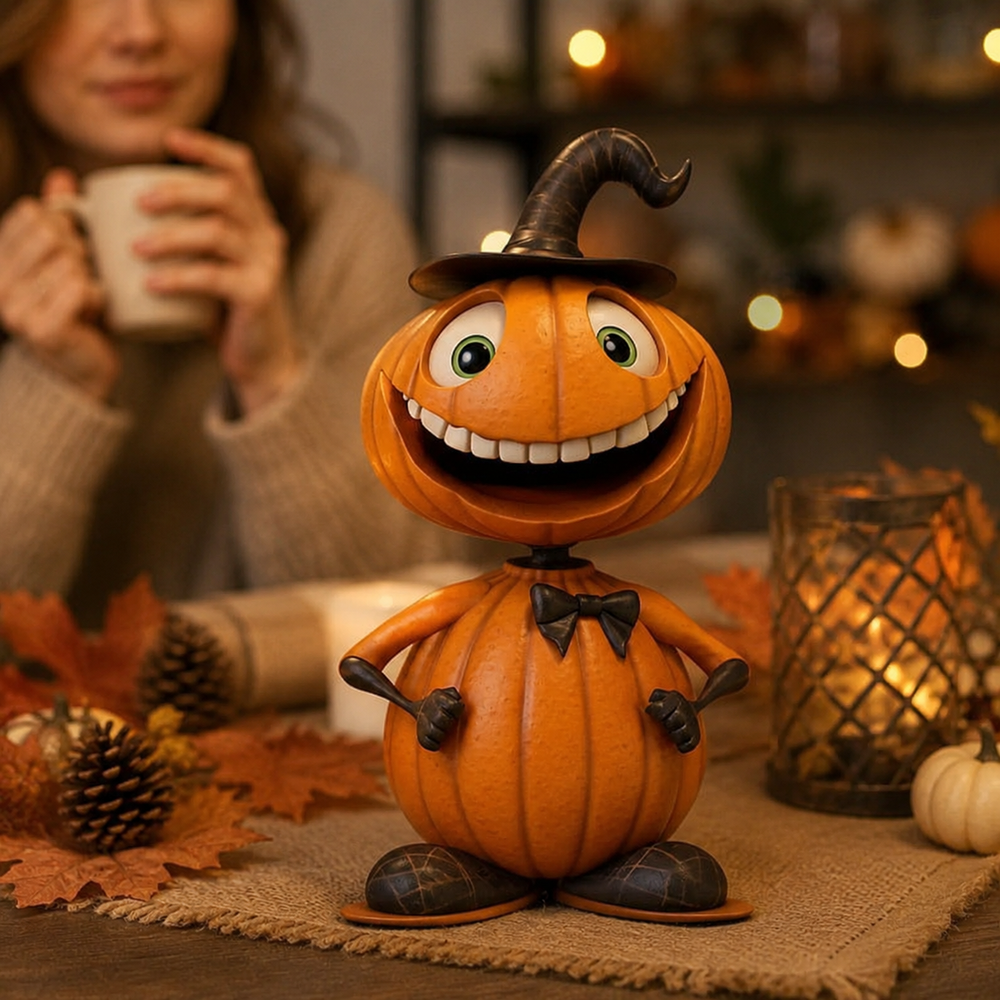 Halloween Pumpkin Figure for Garden and Home - Fall Decor