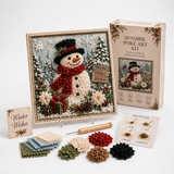 3D Christmas Fabric Craft Kit – No-Sew Pre-Cut Template Set