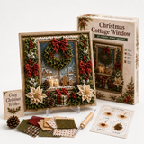 3D Christmas Fabric Craft Kit – No-Sew Pre-Cut Template Set