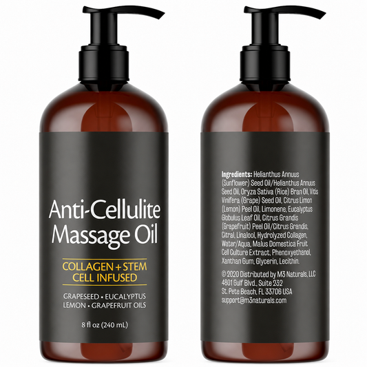 Moisturizing Oil – Collagen-Infused, Anti-Cellulite & Body Treatment