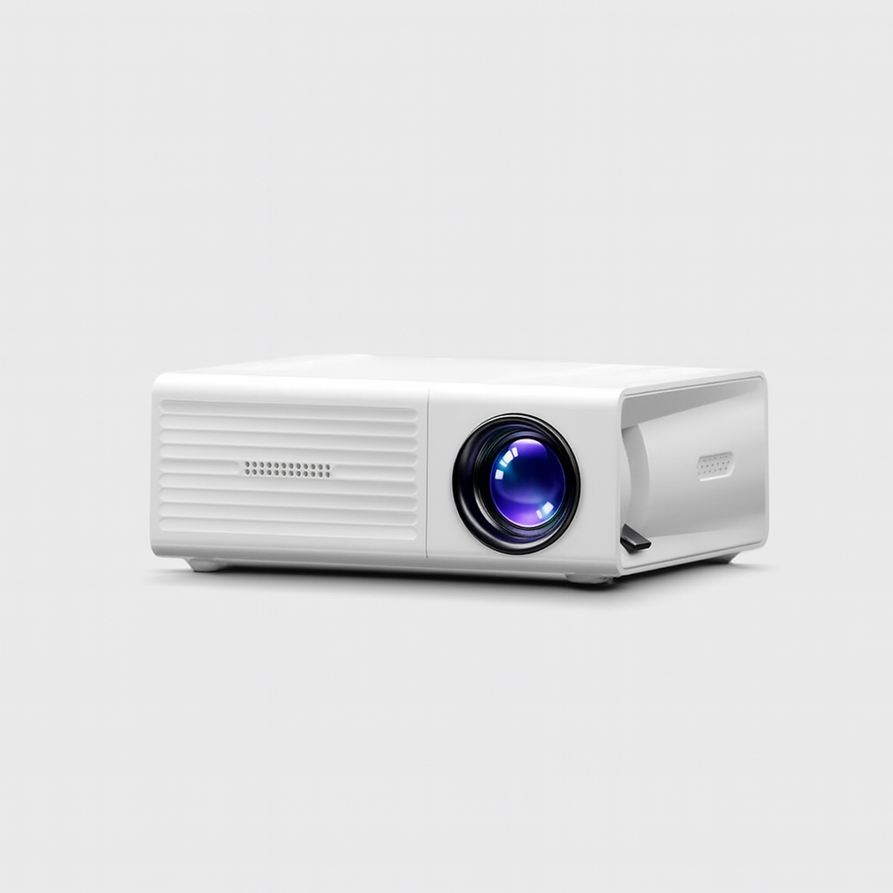 Portable Mini Projector – 3000 Lumens, HDMI & USB Compatible