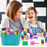 Kids Crafts Water Gel Animal Molds Creative Activity Kit