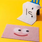 Enhanced Product Title: "Rutschfeste Smiley-Fußmatte aus PVC – Schnelltrocknende Oberfläche für Innen- und Außenbereich" 

This title includes relevant keywords while maintaining clarity and appeal for potential buyers.