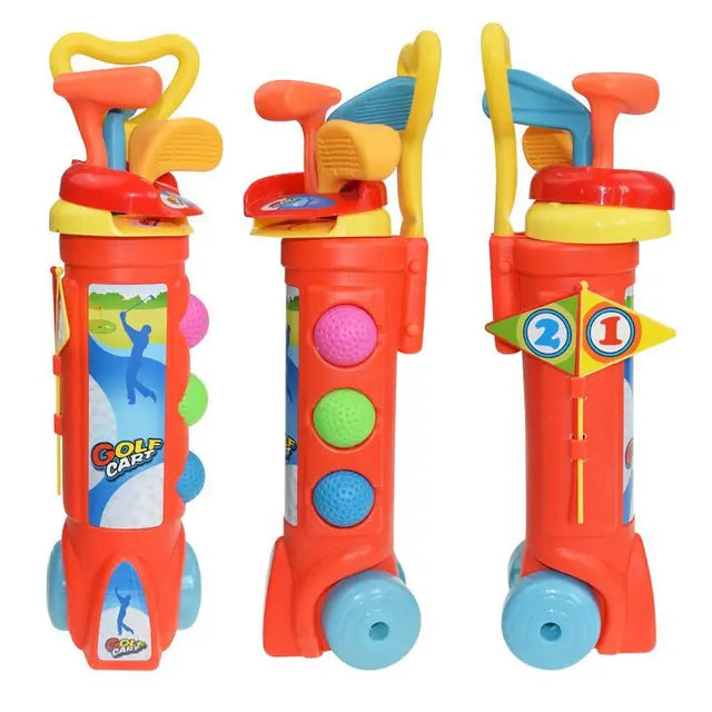 KidSwing kids golf practice set - Red