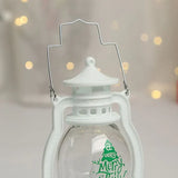 Christmas Candle Lantern – Festive Tabletop Holiday Lantern