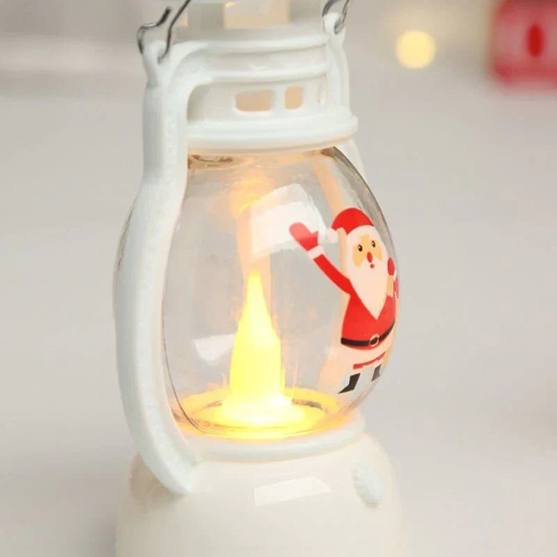 Christmas Candle Lantern – Festive Tabletop Holiday Lantern