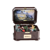 Christmas Music Box – Vintage Wind-Up Holiday Keepsake