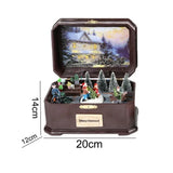 Christmas Music Box – Vintage Wind-Up Holiday Keepsake