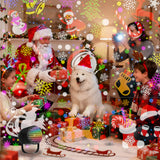 Christmas Projector Light Rotating LED Holiday Projection Lamp