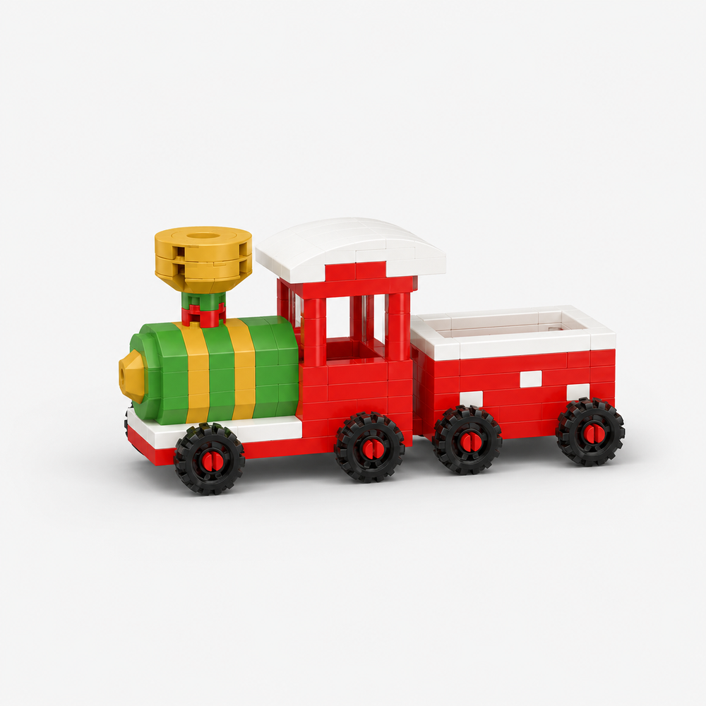 Christmas Building Blocks Set – Kids Family Activity, Multiple Characters