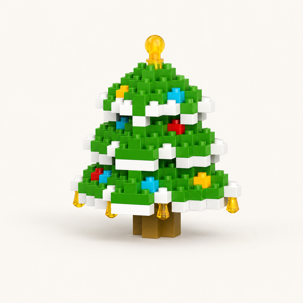 Christmas Building Blocks Set – Kids Family Activity, Multiple Characters