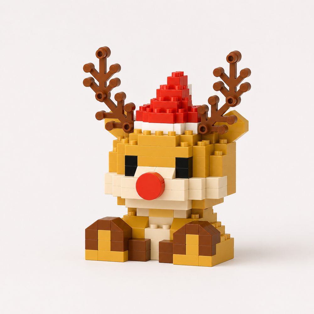 Christmas Building Blocks Set – Kids Family Activity, Multiple Characters
