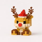 Christmas Building Blocks Set – Kids Family Activity, Multiple Characters