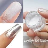 Chrom-Nagelpuder – Erziele Salon-Qualität für Zuhause! Nur €19,95 statt €50 im Studio – Glänzende Nägel in Minuten!
