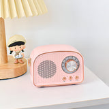 Retro Bluetooth Speaker – Vintage Wood Design, Bluetooth 5.0 & 10m Range