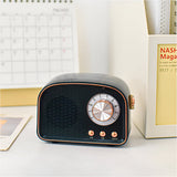 Retro Bluetooth Speaker – Vintage Wood Design, Bluetooth 5.0 & 10m Range