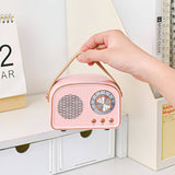 Retro Bluetooth Speaker – Vintage Wood Design, Bluetooth 5.0 & 10m Range