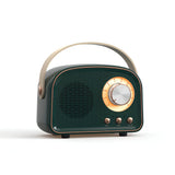 Retro Bluetooth Speaker – Vintage Wood Design, Bluetooth 5.0 & 10m Range