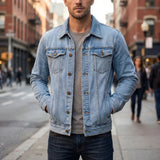 Marc - Classic Button-Up Denim Jacket