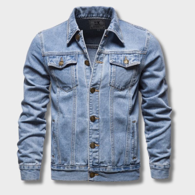 Tommy - Classic Button-Up Denim Jacket