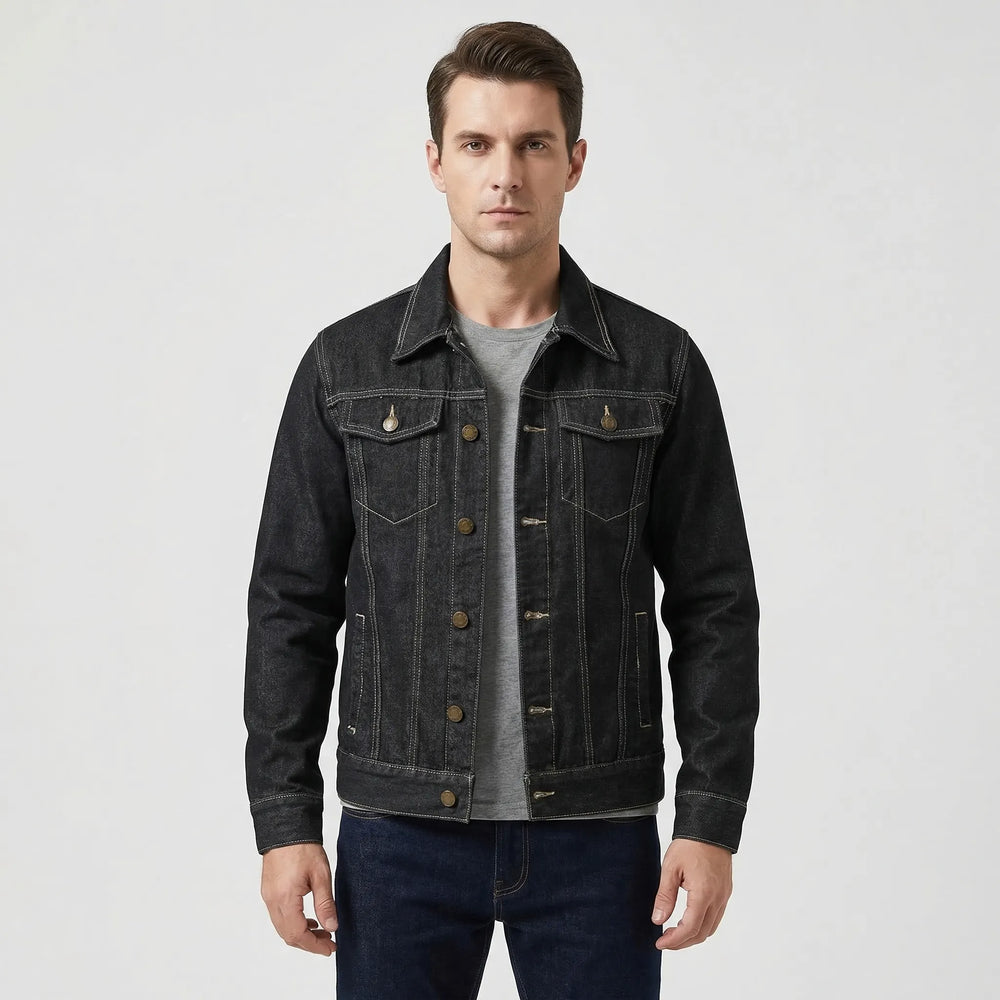 Marc - Classic Button-Up Denim Jacket