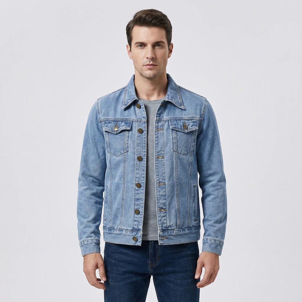Marc - Classic Button-Up Denim Jacket