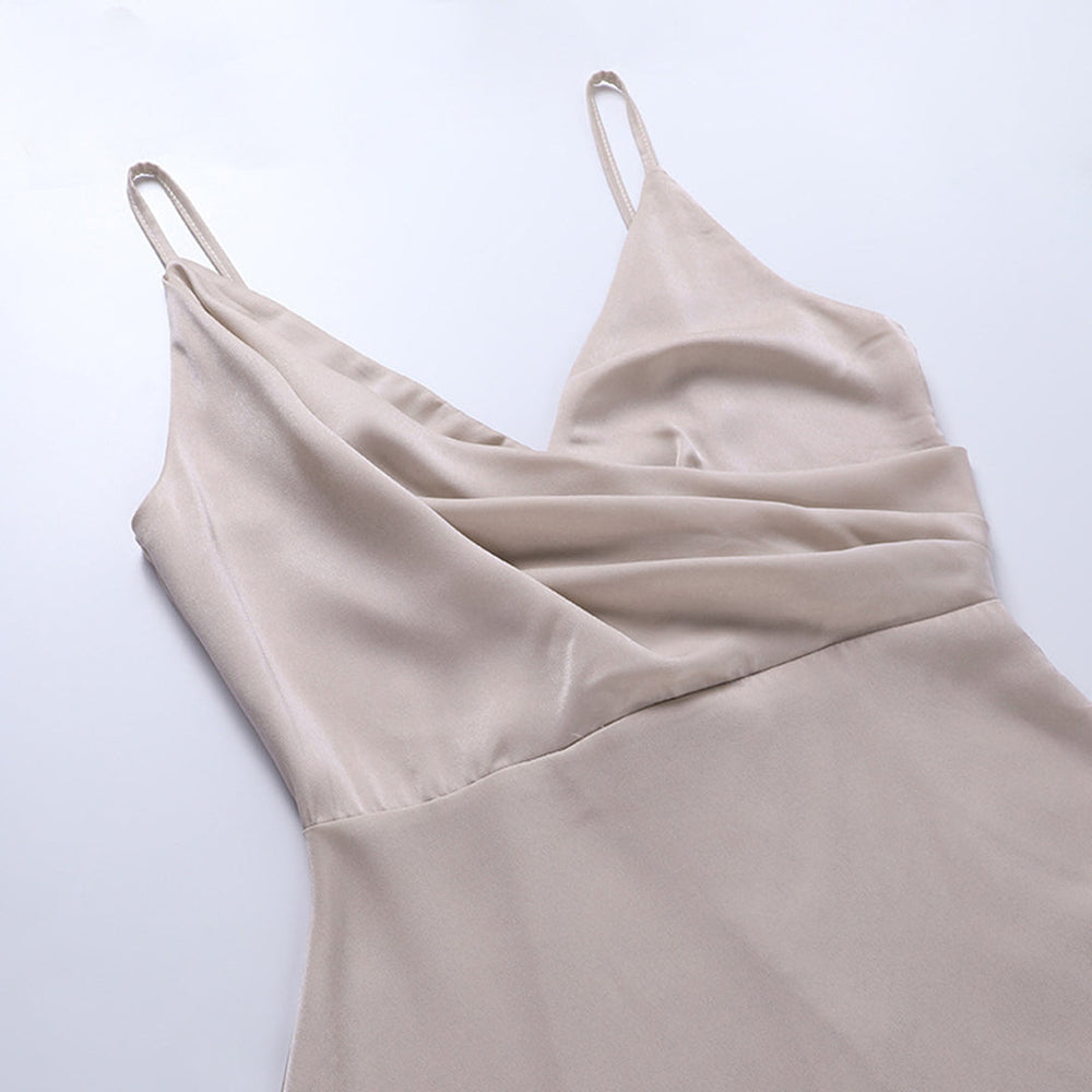 Olivia – Elegant Wrap Maxi Dress