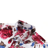 Finn floral pattern shirt detail
