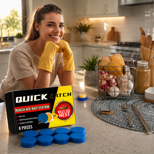 Cockroach Bait Station – Indoor, Odorless & Pest Control Trap