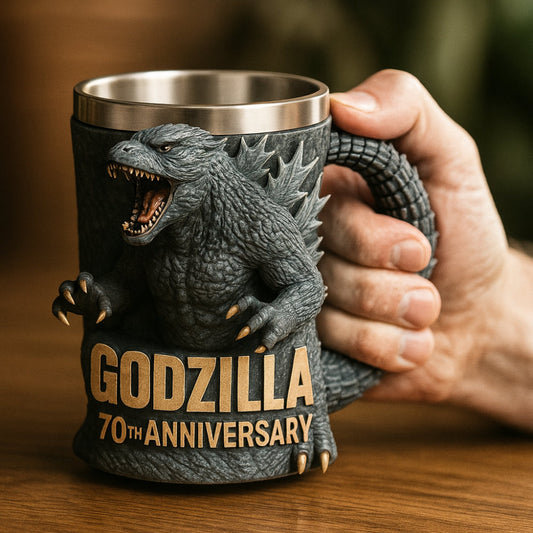 Coffee Mug – Monster Figure, 3D Sculpted & Ceramic Design