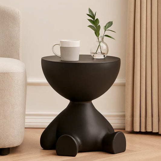 Round Coffee Table – Modern Design, Side Accent & Stool Style