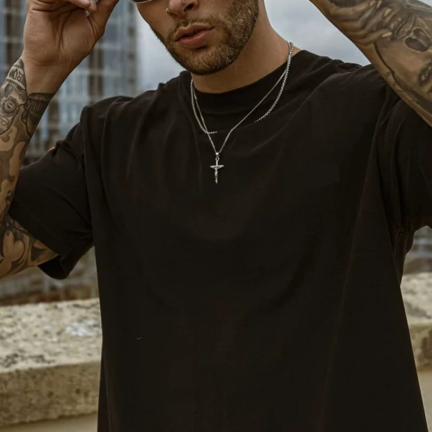 Salvator – Men's Cross Necklace