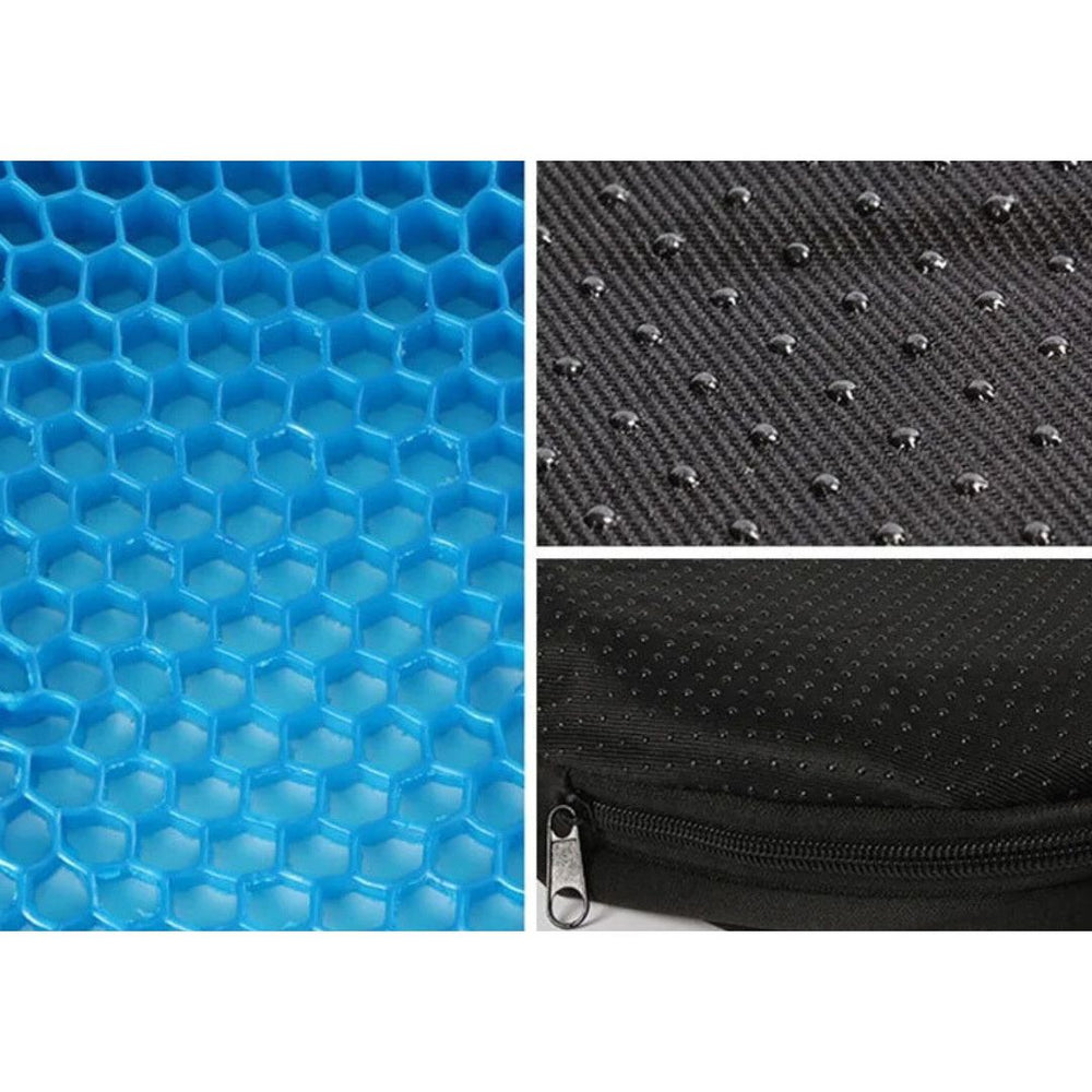 BowLift | Orthopedic Gel Seat Cushion | Pressure Relief, Tailbone Pain & Lower Back Support for Office Chair, Car & Wheelchair Use