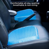 BowLift | Orthopedic Gel Seat Cushion | Pressure Relief, Tailbone Pain & Lower Back Support for Office Chair, Car & Wheelchair Use