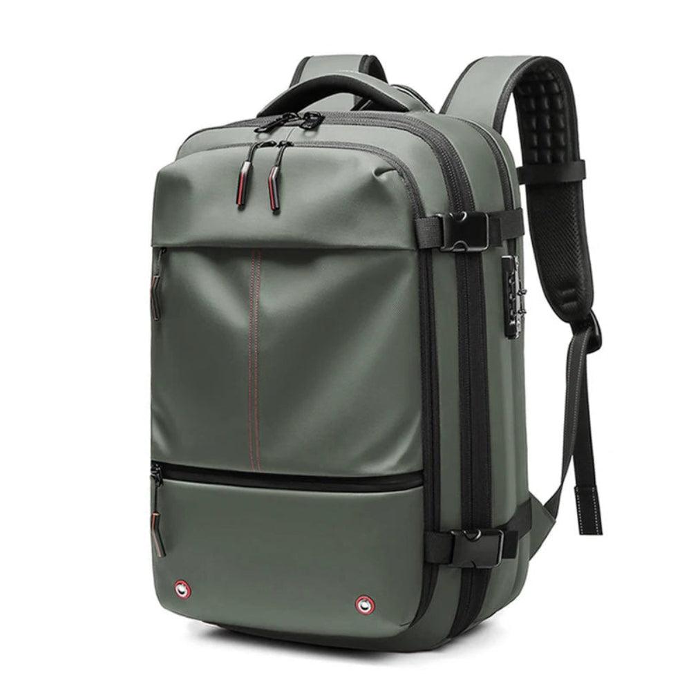 Expandable Vacuum Compression Travel Backpack – 25–60L, 17-Inch Laptop Sleeve & Water-Repellent