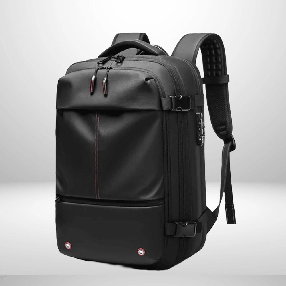 Expandable Vacuum Compression Travel Backpack – 25–60L, 17-Inch Laptop Sleeve & Water-Repellent