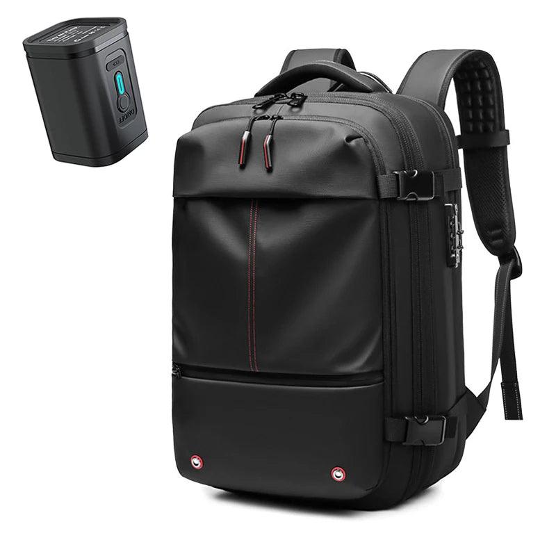 Expandable Vacuum Compression Travel Backpack – 25–60L, 17-Inch Laptop Sleeve & Water-Repellent