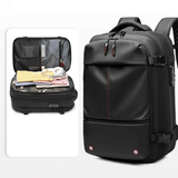 Expandable Vacuum Compression Travel Backpack – 25–60L, 17-Inch Laptop Sleeve & Water-Repellent