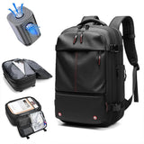 Expandable Vacuum Compression Travel Backpack – 25–60L, 17-Inch Laptop Sleeve & Water-Repellent