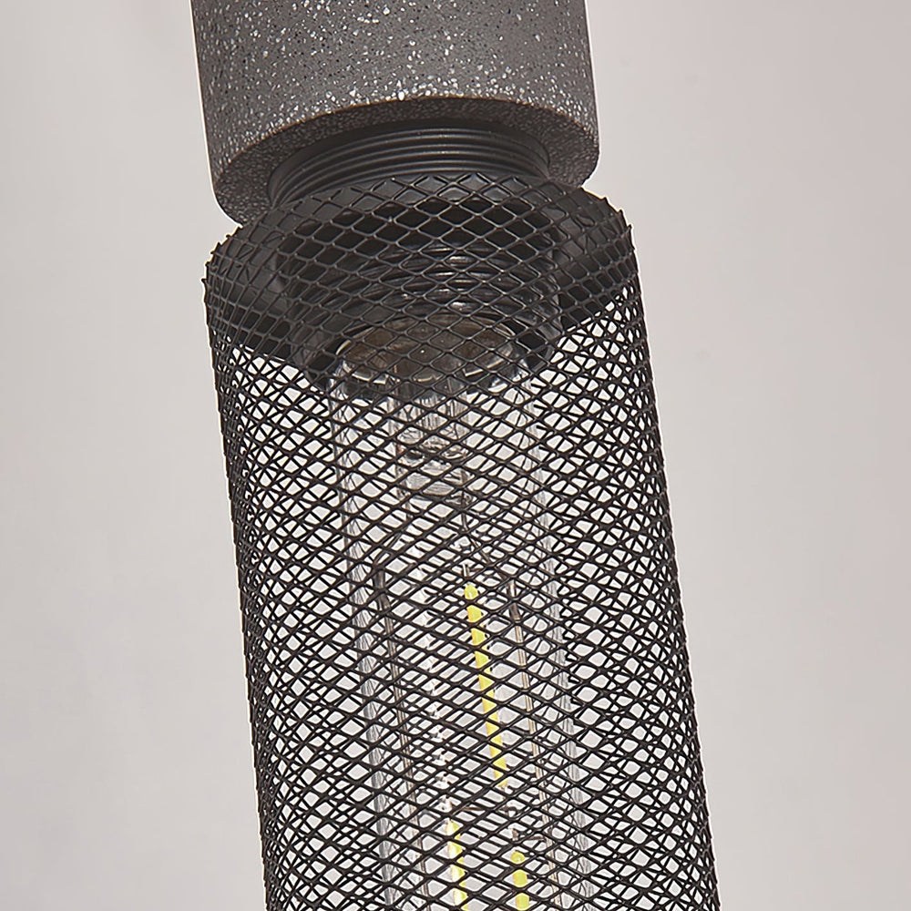 Urban Concrete Pendant Light | Industrial LED Hanging Lamp