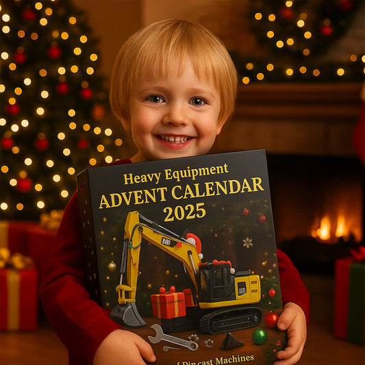 Advent Calendar – Construction Machinery, Mini &amp; Die-Cast Models